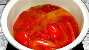 КТО ПРОБОВАЛ - БЕЗ РЕЦЕПТА НЕ УХОДИТ! Обалденный Болгарский Перец на Зиму! Самый Вкусный Рецепт!