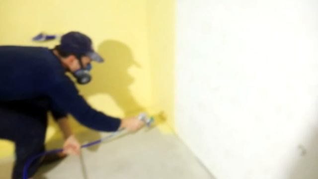 Работа окрасочным аппаратом Грако 290