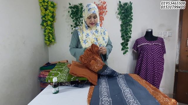 দামে কম মানে ভালো চুন্ডি বাটিক | Chundi Batik Three Piece BD | Batik Collection BD смотреть онлайн