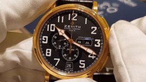 Самый шикарный пилот или Zenith Pilot Montre d'Aeronef Type 20 Annual Calendar
