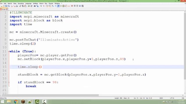 Minecraft Python Temple Lesson #15 смотреть онлайн