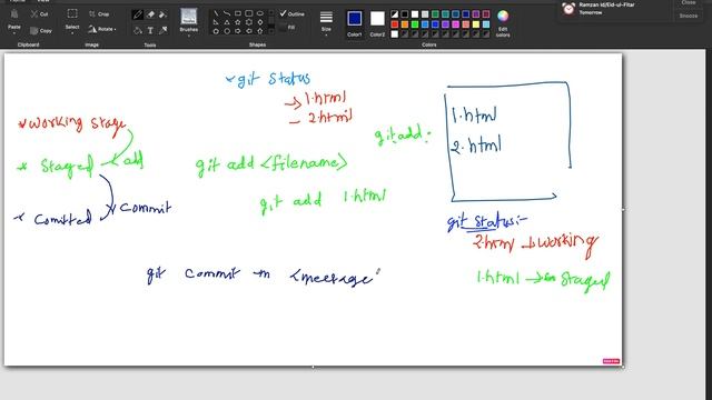 9 Move accorss Stages in git смотреть онлайн