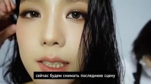 Джису снимается в рекламе Dyson