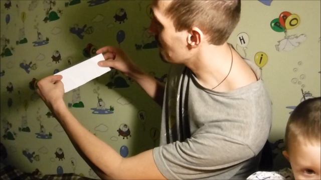 Разоблачение фокуса с рисунком на бумажном листе!!!! смотреть онлайн