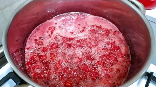 Малиновое варенье как у бабушки, простой рецепт без воды