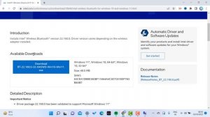 Windows 11 Bluetooth driver download