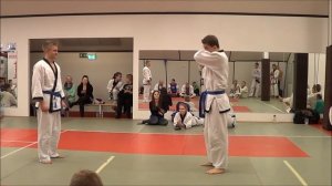 Sin Moo Hapkido SM kisat 2014: vyötekniikka alemmat vyöt