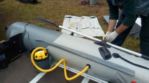 Лодка ПВХ Касатка ks335 сборка