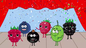 Ягоды. Учим слова. Развивающие мультики для малышей.