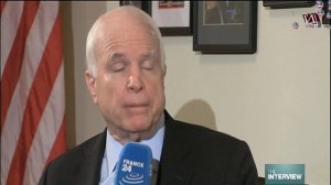 John McCain  Interview 24 France channel 2015 November 19