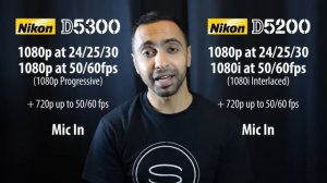 Nikon D5300 vs Nikon D5200