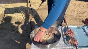 ШАШЛЫК ИЗ БАРАНИНЫ. РЕЦЕПТ ШАШЛЫКА ИЗ БАРАНЬЕЙ КОРЕЙКИ (16+)