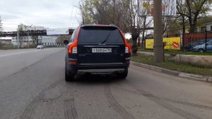 Выхлоп Volvo XC90 2.5T финальный ч2