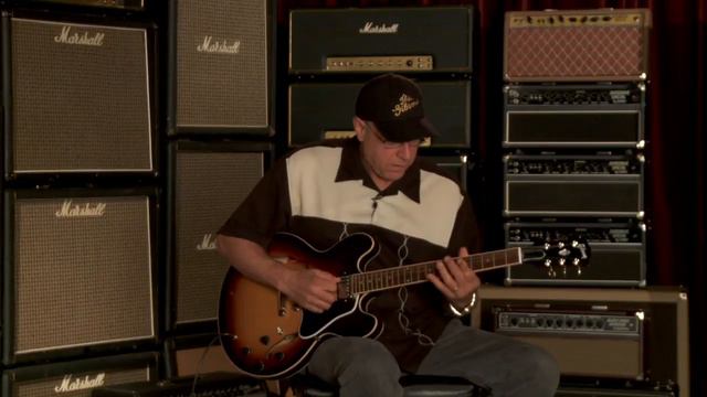 Gibson Memphis ES-335 Dot • SN: 10911725 смотреть онлайн