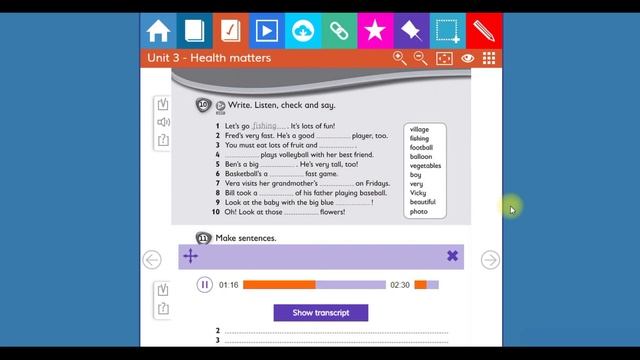 Kid's Box 4 Unit 3 Page 32 Lesson 29 смотреть онлайн