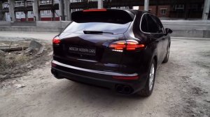 Очередной рестайлинг задней части кузова для Porsche Cayenne 958.
