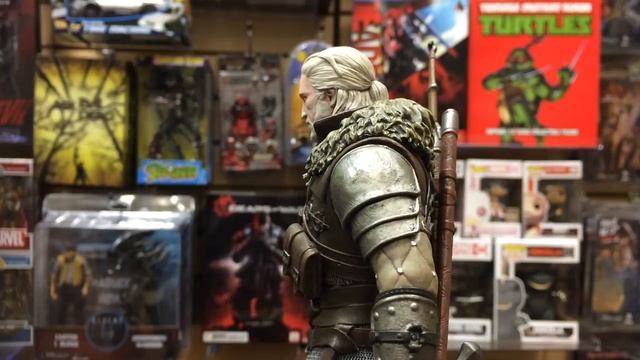 Обзор фигурки Геральта  Witcher 3 Wild Hunt Geralt Grandmaster Ursine Review