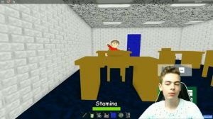 Я СТАЛ БАЛДИ В ИГРЕ РОБЛОКС Baldi's Basics 3D БЕГАЮ ЗА УЧЕНИКАМИ В ШКОЛЕ играем с Димой и Софией