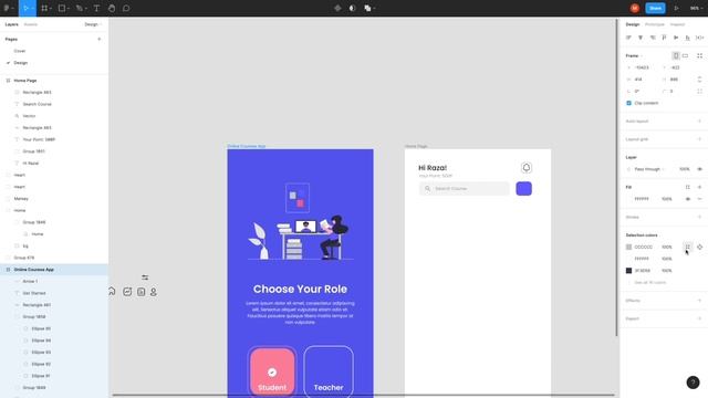 Day - 38 || Online Course Mobile Application design with FIgma || Daily UI Design Challenge смотреть онлайн