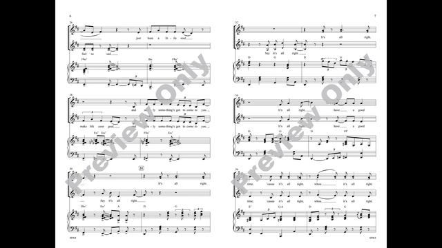 It's All Right (2-Part/SSA), arr. Robert T. Gibson – Score & Sound смотреть онлайн