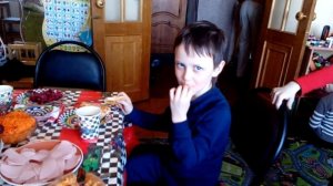 День рождения мальчика  7 лет. Ваня и его гости.