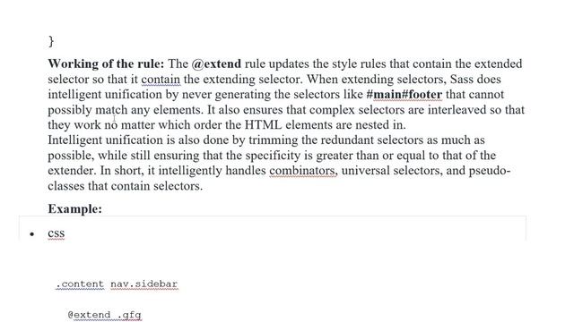 SASS | @extend rule смотреть онлайн