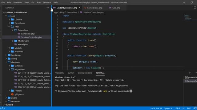 34 CRUD Implementation Form Validation, Error Message, Insert Data   Part 1
