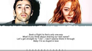 MAX 'Stupid In Love (feat. Huh Yunjin of LE SSERAFIM)' Lyrics [Color Coded_Eng] | ShadowByYoongi