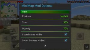 Minecraft PE 0.14.0 MODS - REI'S MINIMAP MOD PARA MINECRAFT PE (POCKET EDITION) 0.14.0