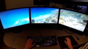 WELCOME TO MY ROOM! - 3 Monitors Test Gameplay - GoPro (BF4)