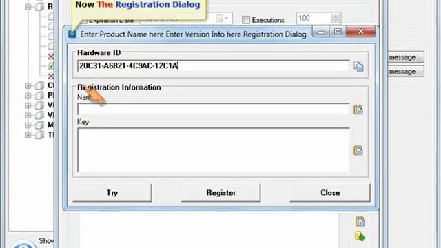 Enigma Protector : Generating Registration Key Tutorial