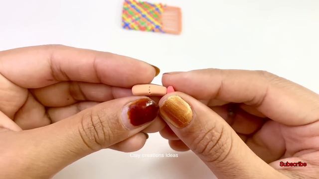 DIY How to make polymer clay miniature Water well, Kitchen set, Doll, Tree, Charpai | Village house