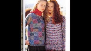 Журнал Knit Crochet of the World 1996 Spring Summer / Схемы в описании #Knitting #Crochet #Вязание