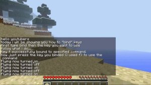 MINECRAFT - How to Bind Keys with Single Player Commands