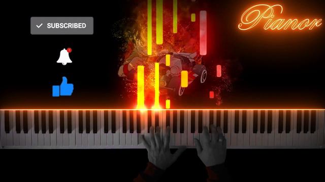 أغنية السباق الكبير بيانو | Dash Yonkuro piano cover смотреть онлайн