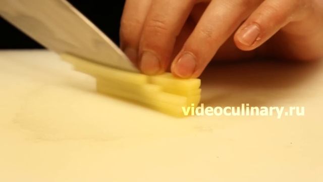 4 способа нарезки картофеля - Рецепт Бабушки Эммы