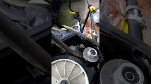 Замена ремня привода электрического снегоуборщика