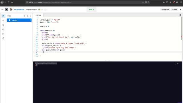 Learn Python - 6 (Hangman) смотреть онлайн