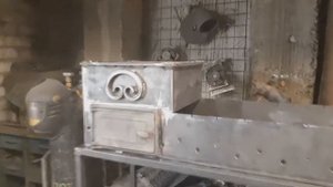 стационарный мангал этапы сборки с применением станка профи 5