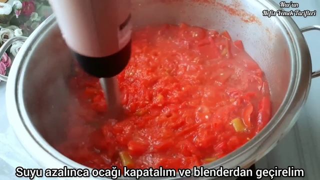 ✋️Kışın ASLA Domates ALMAM? Bu YÖNTEMLE Saklarım? İlk Günkü Gibi TAZECİK Kalır?  #kışhazırlıkları