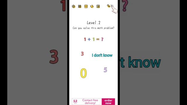 Super brain level 2 can you solve this math problem walkthrough solution