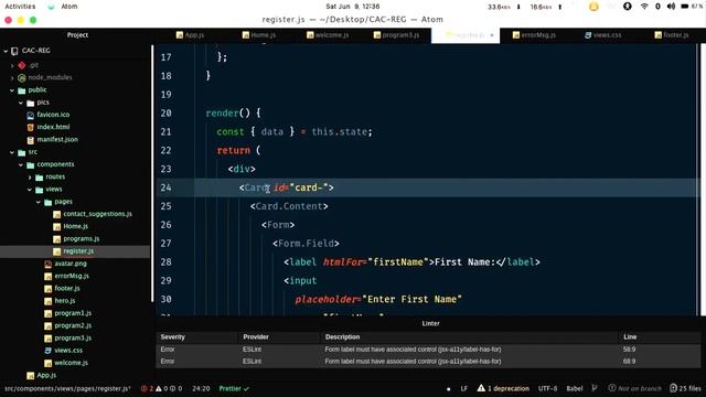 reactjs Signup form смотреть онлайн