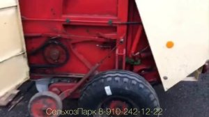 Обзор Немецкого пресс-подборщика Krone KR125