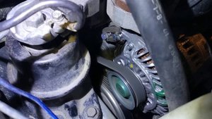 Установка генератора на honda insight