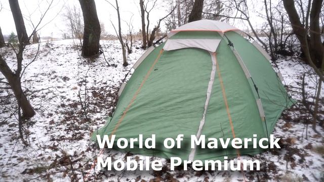 Преимущества быстросборных палаток Maverick на примере двухместной палатки Mobile Premium