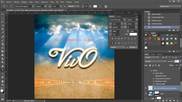 Cómo crear una portada y caratula de CD en photoshop CC смотреть онлайн