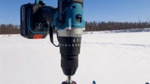 Шуруповерт для ледобура из Китая. Безщеточный шуруповерт Heimerdinger. Шурик из Алиэкспресс.