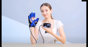 Реабилитационные перчатки Hemiplegia, помогающие тренировать пальцы левой и правой руки.