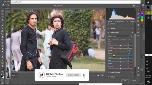 Adobe photoshop 2021 Color Mixer Face retouching