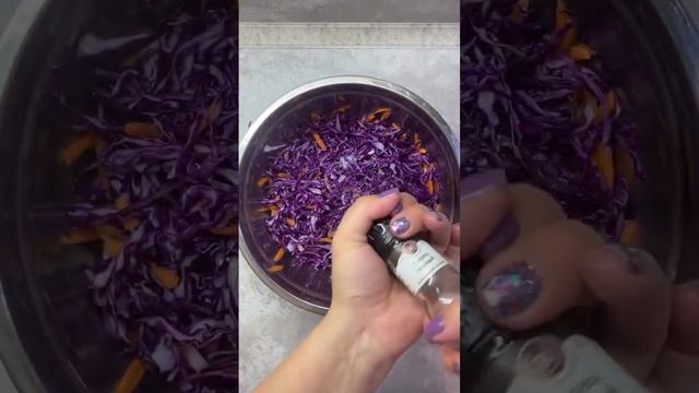Салат Коул-слоу из красной капусты  #салат#салаты#салатик#салатики#капуста#краснаякапуста#коулслоу